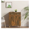 Image de Buffet Chêne fumé 69,5x34x89 cm Bois d ingénierie