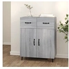 Image de Buffet sonoma gris 69,5x34x90 cm bois d'ingénierie817361