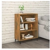 Image de Buffet Chêne fumé 69,5x32,5x90 cm Bois d ingénierie
