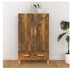 Image de Buffet haut Chêne fumé 70x31x115 cm Bois d'ingénierie817471