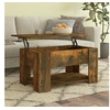 Image de Table basse Chêne fumé 79x49x41 cm Bois d'ingénierie819275