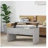 Image de Table basse Sonoma gris 80x50,5x41,5 cm Bois d ingénierie