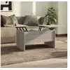 Image de Table basse Sonoma gris 80x50x42,5 cm Bois d'ingénierie
