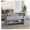 Image de Table basse Sonoma gris 80x50x40 cm Bois d ingénierie
