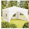 Image de Partytent inklapbaar met zijwanden 3x3 m cràmekleurig93522