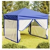 Image de Partytent inklapbaar met zijwanden 3x3 m blauw93528