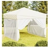 Image de Partytent inklapbaar met zijwanden 3x3 m cràmekleurig93529