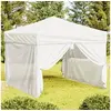 Image de Partytent inklapbaar met zijwanden 3x3 m wit93531