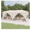 Image de Tente de Réception Pliable avec Parois, Tonnelle de Camping, Belvédère de Pique-nique, Pavillon de Jardin Terrasse 93543