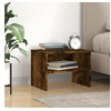 Image de Table de chevet Chêne fumé 40x30x30 cm Bois d ingénierie