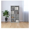 Image de Bibliothèque Buffet Sonoma gris 66x30x130 cm Bois d ingénierie