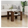 Image de Table basse Chêne marron 60x60x42 cm Bois d'ingénierie815266