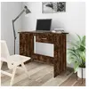 Image de Bureau Chêne fumé 100x50x76 cm Bois d'ingénierie