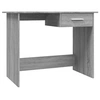 Image de Bureau Sonoma gris 100x50x76 cm Bois d'ingénierie
