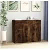 Image de Buffet Chêne fumé 88x30x70 cm Bois d ingénierie