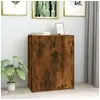 Image de Buffet Chêne fumé 60x30x75 cm Bois d ingénierie