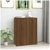Image de Buffet Chêne marron 60x30x75 cm Bois d ingénierie