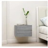 Image de Table de chevet Sonoma gris 40x30x30 cm Bois d'ingénierie815413