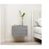 Image de Tables de chevet 2 pcs Sonoma gris 40x30x30cm Bois d'ingénierie815414