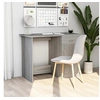 Image de Bureau Sonoma gris 100x50x76 cm Bois d'ingénierie