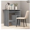 Image de Bureau Sonoma gris 80x45x74 cm Bois d'ingénierie