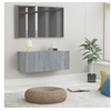 Image de Meuble TV sonoma gris 80x30x30 cm bois d ingénierie
