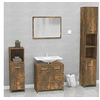 Image de Meubles de salle de bain Chêne fumé Bois d'ingénierie815528