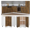 Image de Keukenkastje 75,5x75,5x81,5 cm bewerkt hout gerookt eikenkleur815582