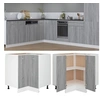 Image de Keukenkastje 75,5x75,5x81,5 cm bewerkt hout grijs sonoma eiken815583