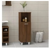 Image de Armoire de bain Chêne marron 30x30x95 cm Bois d ingénierie
