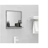 Image de Miroir de bain Sonoma gris 40x10,5x37 cm Bois d ingénierie