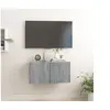 Image de Armoire TV suspendue Sonoma gris 60x30x30 cm Bois d'ingénierie815870
