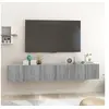 Image de Meubles TV suspendus Sonoma gris 3 pcs 60x30x30 cm Bois