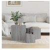 Image de Bijzettafels 3 st bewerkt hout grijs sonoma eikenkleurig815988