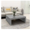 Image de Table basse Sonoma gris 100x100x35 cm Bois d ingénierie