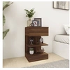 Image de Table de chevet Chêne marron 40x35x65 cm Bois d'ingénierie816045