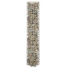 Image de Poteau à gabion circulaire Acier galvanisé Ø30x150 cm