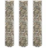 Image de Lit surélevé à gabion circulaire 3pcs Acier galvanisé Ø30x150cm