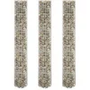 Image de Gabion plantenbakken 3 st rond verhoogd à~30x200 cm staal152022