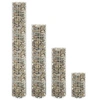 Image de Gabion plantenbakken 4 st rond verhoogd à~30x50/100/150/200 cm152023