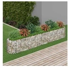 Image de Gabion plantenbak verhoogd 330x50x50 cm gegalvaniseerd ijzer152027