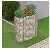 Image de Lit Surélevé à Gabion Parterre de Fleurs Support de Plante Jardinière Pot de Fleurs Jardin Terrasse Extérieur Fer 152032