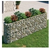 Image de Lit Surélevé à Gabion Parterre de Fleurs Support de Plante Jardinière Pot de Fleurs Jardin Terrasse Extérieur Fer 152035