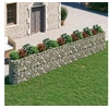 Image de Lit Surélevé à Gabion Parterre de Fleurs Support de Plante Jardinière Pot de Fleurs Jardin Terrasse Extérieur Fer 152039