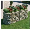 Image de Lit Surélevé à Gabion Parterre de Fleurs Support de Plante Jardinière Pot de Fleurs Jardin Terrasse Extérieur Fer 152046