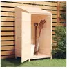 Image de Remise de jardin 55x52x112 cm Bois de sapin solide 152178