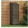Image de 152188 Remise de jardin Anthracite 55x52x174,5 cm Bois de sapin solide