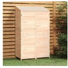 Image de 152190 Remise de jardin 102x52x174,5 cm Bois de sapin solide