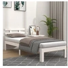 Image de Bedframe massief hout wit 75x190 cm814715