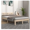 Image de Cadre de lit sans matelas 140x190 cm